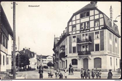 um 1915 mit Feldpost gelaufene AK aus Dübendorf. Ecken leicht bestossen. Stempel Flieger Abt.