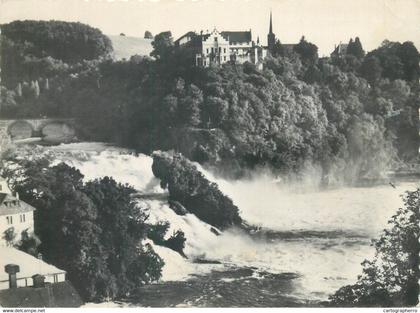 Postcard Switzerland Schaffhausen Rheinfall