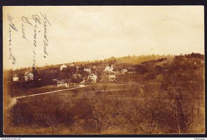 1902 gelaufene Foto AK aus Ottenbach mit Abgangsstempel. Leicht fleckig.