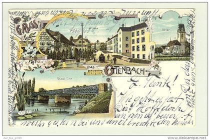 AK ZH Ottenbach 1902-07-26 Litho Bug J. Leutert # 1054