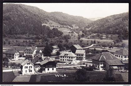 1926 mit Bahnpost gelaufene AK aus Wila. Stempel WINTERTHUR-RÜTI.