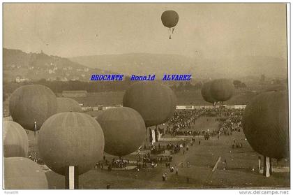 cp SUISSE  ZURICH 1909 gordon bennett wettfliégen ( lancement de ballons, montgolfière)