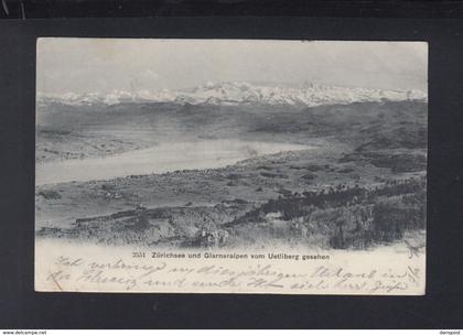 Schweiz AK Zürichsee 1907