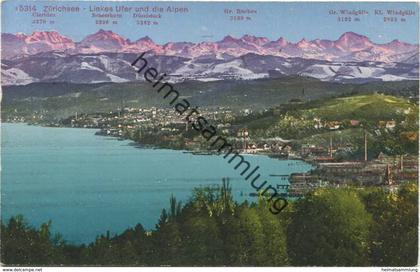 Zürichsee - Linkes Ufer gel. 1924