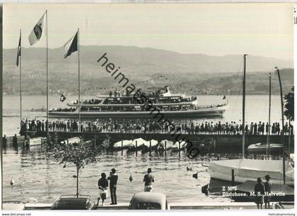 Zürichsee - M.S. Helvetia - Verlag Beringer & Pampaluchi Zürich