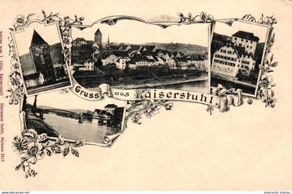 Kaiserstuhl, Mehrbild-AK, 1904