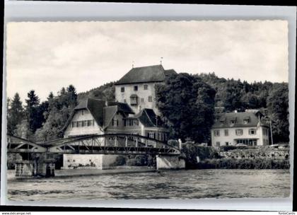 10694862 Kaiserstuhl AG Kaiserstuhl Schloss Roeteln Rheinbruecke  *