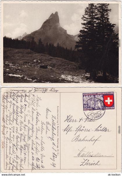 Ansichtskarte Appenzell (CH) Hundstein 1939