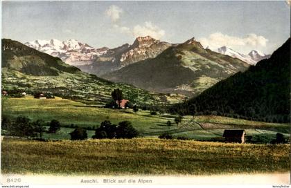 Aeschi - Blick auf die alpen