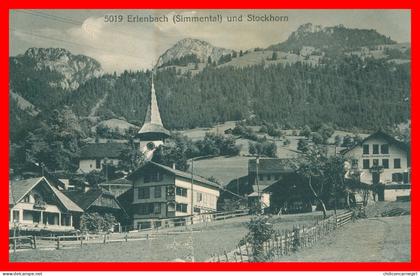 * ERLENBACH und STOCKHORN - Hotel Pension LOWEN - 5019 - Verlag A.G. KILCHBERG - 1917