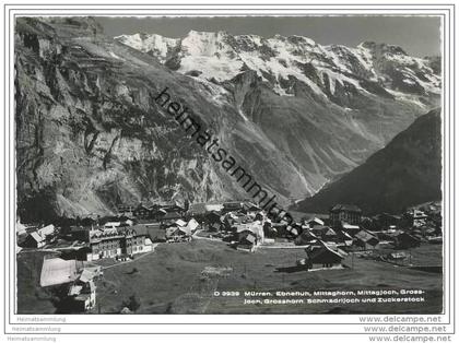 Mürren - Foto-AK Grossformat 50er Jahre