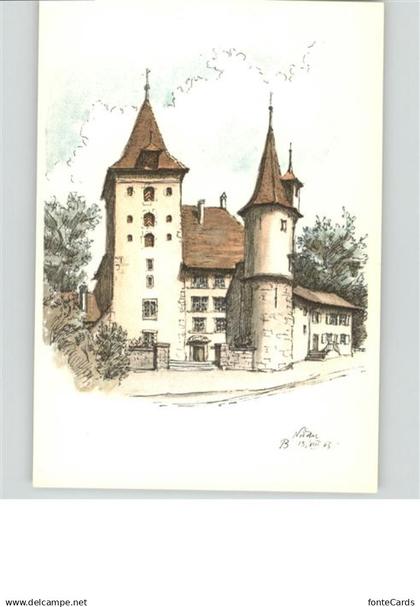 11042676 Bern BE Schloss Nidau