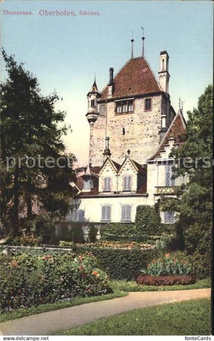 12047342 Oberhofen Thunersee Schloss Oberhofen am Thunersee