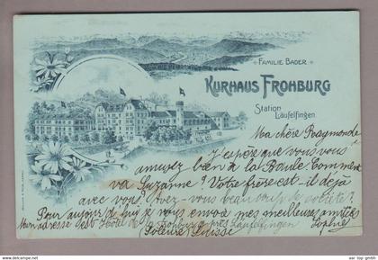 AK CH BL Läufelfingen 1901-07-30 Litho Kurhaus Frohburg