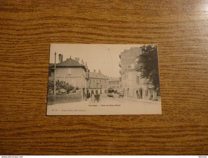 CPA Carouge - Suisse - Rue du Pont Neuf - Voir Détails sur Photos -9 x14 cm env.