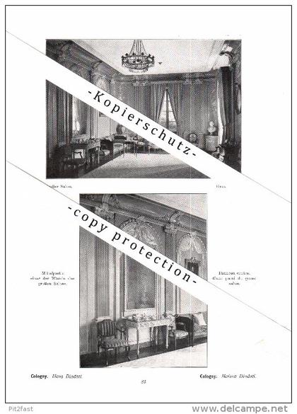 Photographien / Ansichten , 1912 , Cologny , Chambésy , Vernier , Genthod , Prospekt , Architektur , Fotos !!!