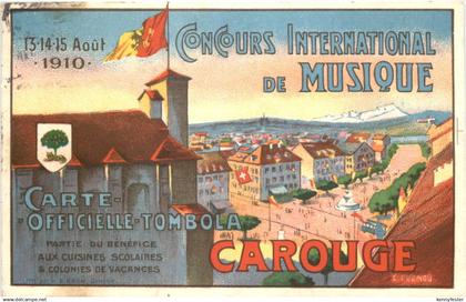 Carouge - Concours International de Musique 1910