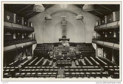 Suisse - Genève - Salle de la Réformation - Société des Nations ONU