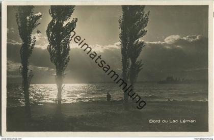 Lac Leman - Bord - Foto-Ansichtskarte