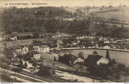 PC SWITZERLAND, LA PLAINE DARDAGNY, VUE GENERALE, Vintage Postcard (b29500)