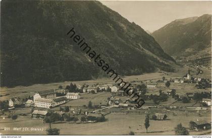 Matt - Foto-AK - Verlag Schönwetter-Elmer Glarus