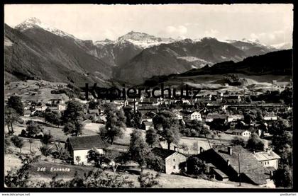 ÄLTERE POSTKARTE ENNENDA TOTALANSICHT BERGE Glarus Suisse Switzerland Schweiz Helvetia Ansichtskarte postcard cpa AK