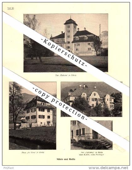 Photographien / Ansichten , 1919 , Ennenda , Näfels und Mollis , Prospekt , Fotos , Architektur !!!