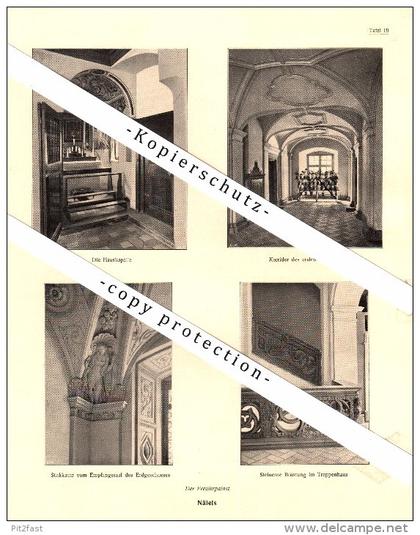 Photographien  / Ansichten , 1919 , Näfels , Der Freulerpalast , Prospekt , Fotos , Architektur !!!