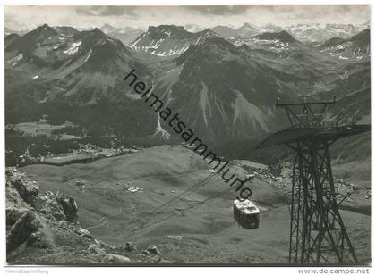 Arosa - Luftseilbahn Arosa Weisshorn - Foto-AK Grossformat - Photo Verlag R. Benker Arosa