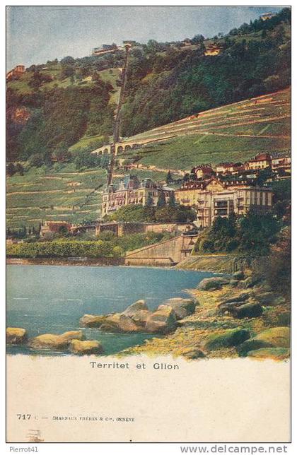 SUISSE - TERRITET et GLION