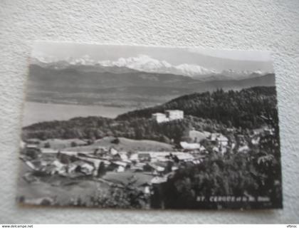 saint Cergue et le mont blanc, Suisse