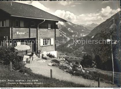 11653908 Flerden Haus Surval am Heinzenberg Alpenpanorama