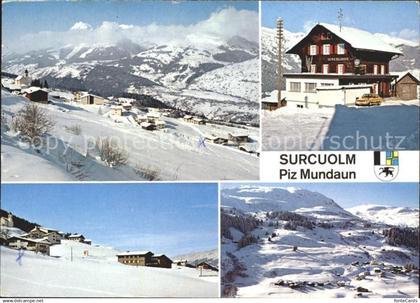 11875112 Surcuolm Skiparadies Piz Mundaun Gasthaus Bellavista