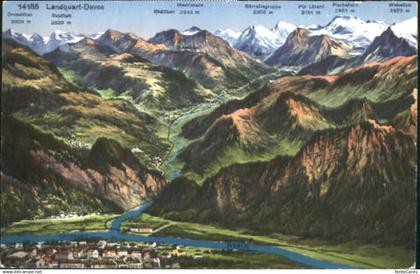 Landquart Landquart Schiers Klosters Davos x 1930