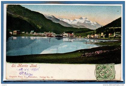 SUISSE --  SAINT MORITZ -