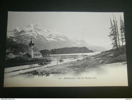 AK Sils im Engadin / Segl , Sils - Baseglia , ca. 1905 , Ansichtskarte , Postkarte !!!