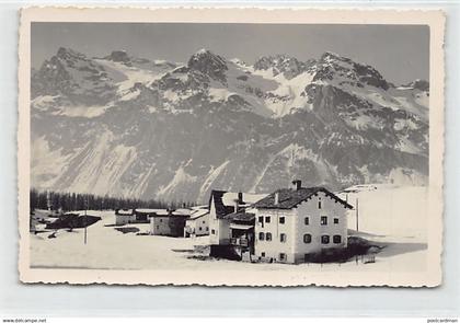 Sils im Engadin (GR) Winterbild bei Platta - Verlag E. Meerkämper 44