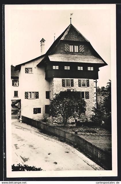 AK Beromünster, Blick zum Schloss Heimethus