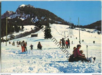 Skilift Gfellen ob Entlebuch mit Risetenstock - Verlag W. Huber Entlebuch