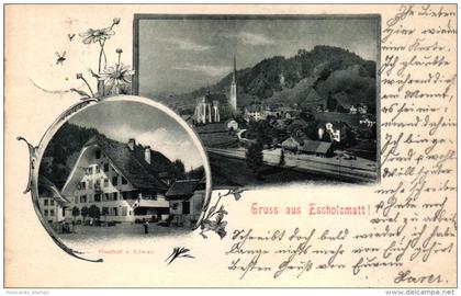 Escholzmatt, Gasthof "Zum Löwen", 1900