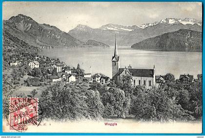 CPA AK Suisse LU Lucerne - WEGGIS