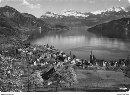 SUISSE LU LUCERNE #28935 WEGGIS VUE GENERALE