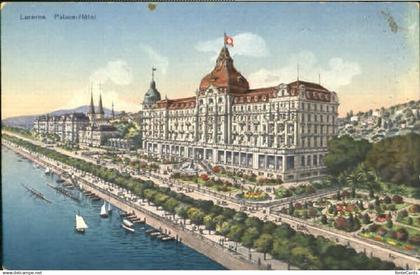 10566103 Luzern LU Lucerne Hotel ungelaufen ca. 1920 Luzern