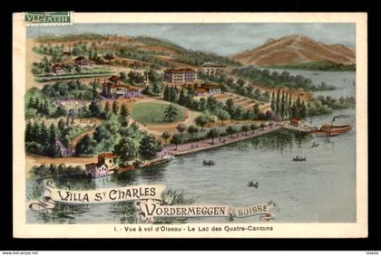 SUISSE - VORDERMEGGEN - VILLA ST-CHARLES - LE LAC DES QUATRE CANTONS