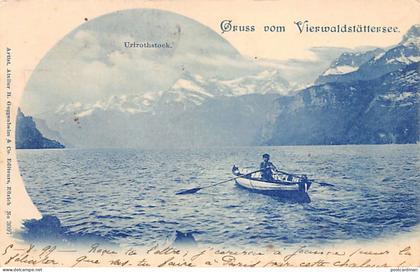 Schweiz - Vierwaldetättersee (UR) Urirothstock - Verlag H. Guggenheim 3097