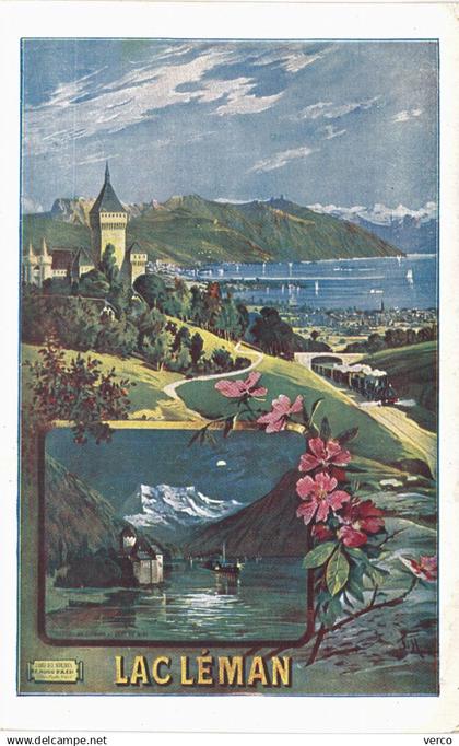 Carte POSTALE  Ancienne de  LAC  LEMAN