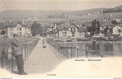 AUVERNIER (NE) Débarcadère - Ed. C.P.N. 2651