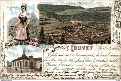 Souvenir de Couvet - Litho