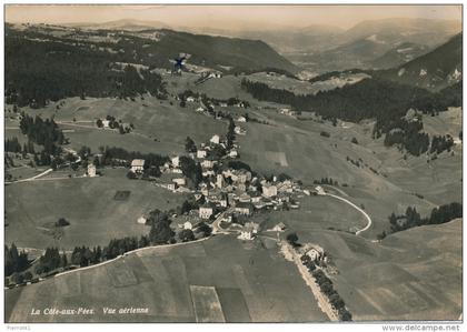 SUISSE - LA COTE AUX FEES - Vue aérienne (1958)