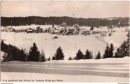 Vue générale des Bolles du Temple - Côte aux Fées